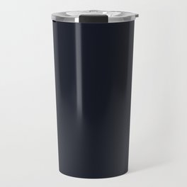 Black Leather Travel Mug