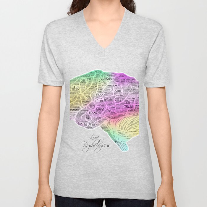 Cerveau V Neck T Shirt