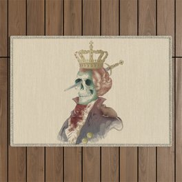I LOVE THE KING Outdoor Rug