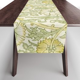 William Morris Pink and Rose Cowslip & Fennel Table Runner