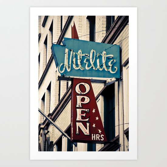 Nitelite Art Print