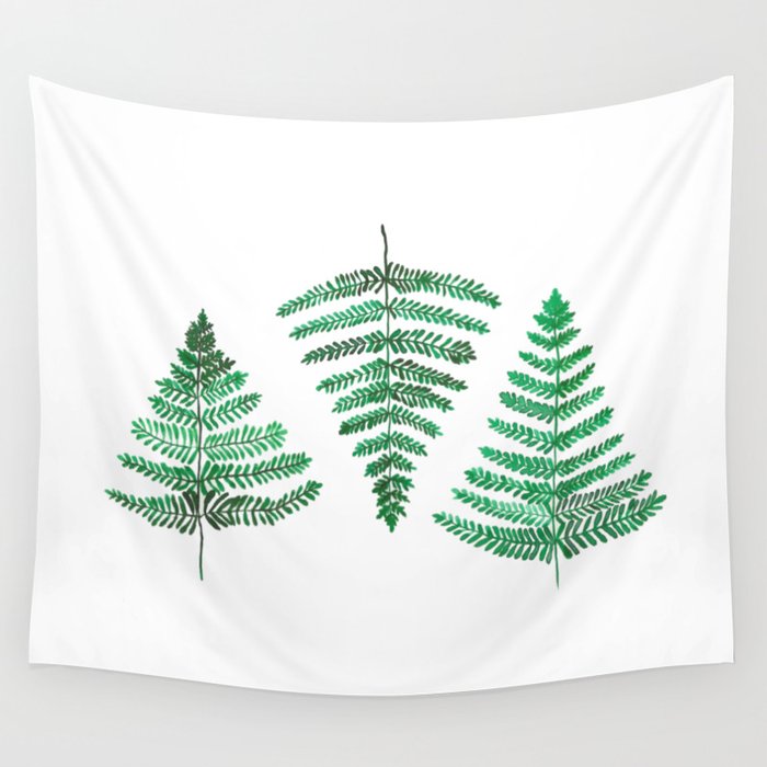 Fiordland Forest Ferns Wall Tapestry