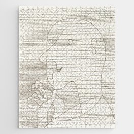 Old Man Counting on his Fingers (1929) by Paul Klee Jigsaw Puzzle