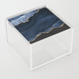 Blue Marble Acrylic Box