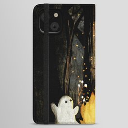 Marshmallows and ghost stories iPhone Wallet Case