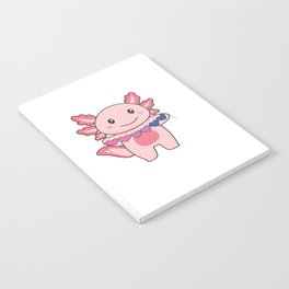 Bi Flag Non Bi Pride Lgbtq Axolotl Notebook