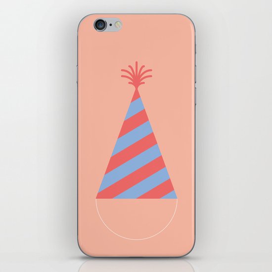 #43 Party Hat iPhone & iPod Skin