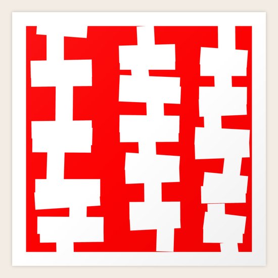 Red Art Print