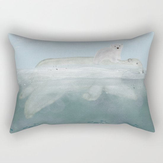 little bears first adventure Rectangular Pillow