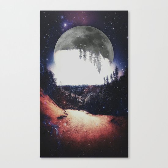 Night Hike Canvas Print