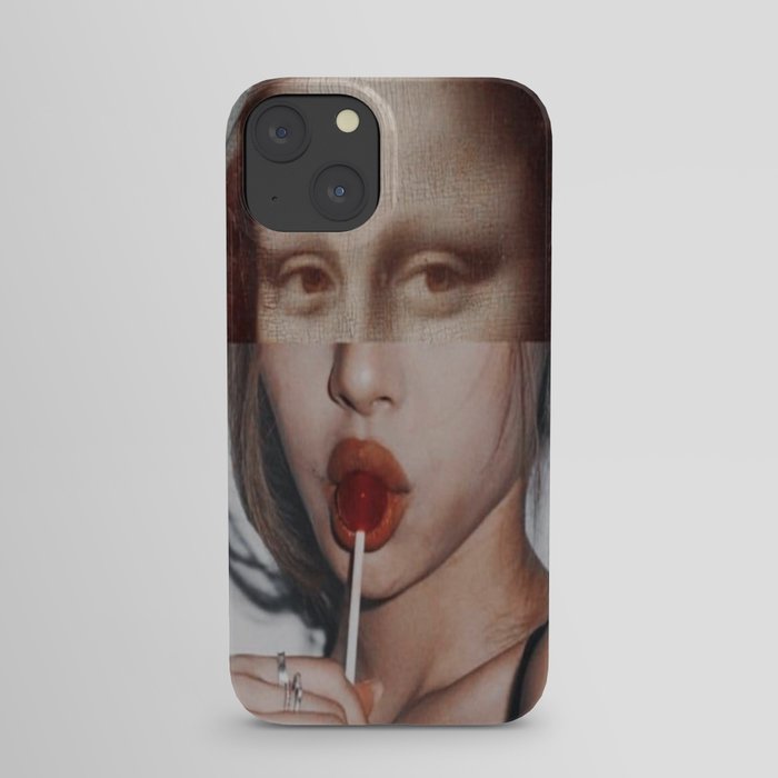 Mona Lisa Lollipop iPhone Case