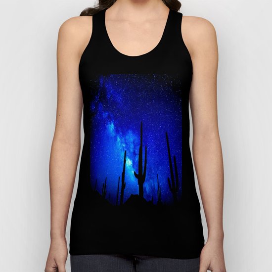 The Milky Way Blue Unisex Tank Top