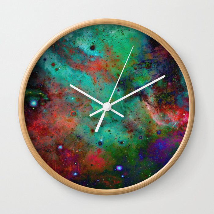 Everything is nothing 28 (therefore it was beautiful) Wall Clock
