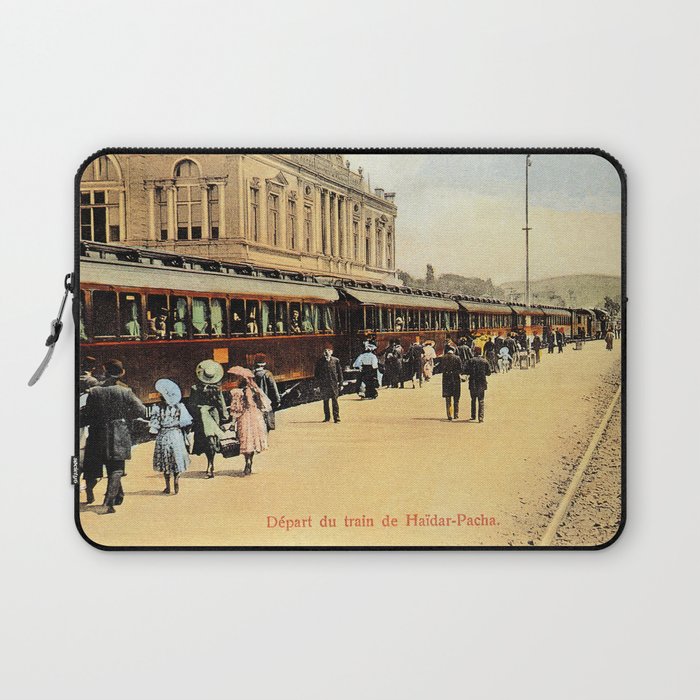 1900s Haydarpasa railroad station, train Laptop Sleeve