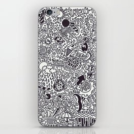 Doodles are a Waste of Time iPhone Skin