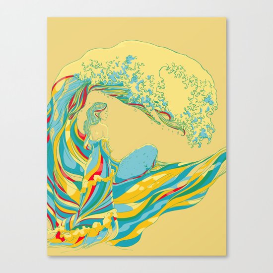 I See My Mother Canvas Print