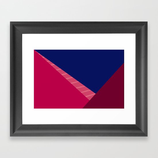 Ocean Abstract Framed Art Print