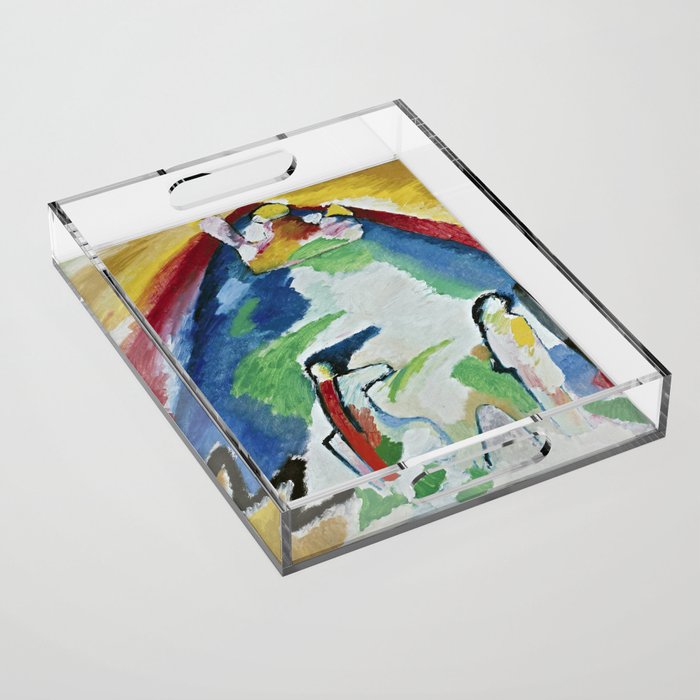 Wassily Kandinsky  Berg  Abstract Acrylic Tray