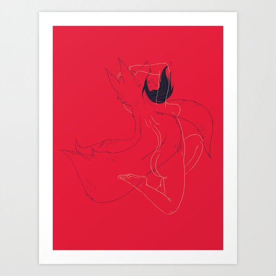 Sheep In Wolf's Clothing Art Print