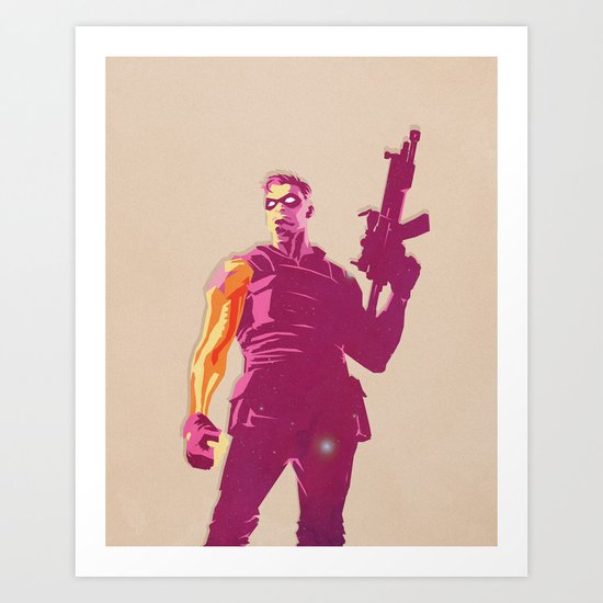 Winter Soldier Art Print