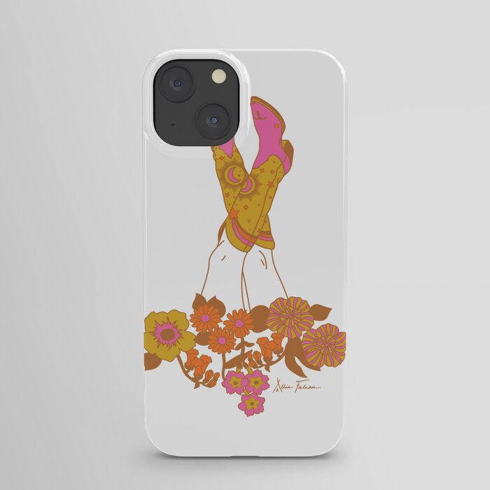 Love Stoned Cowboy Boots iPhone Case