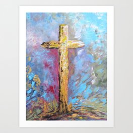Colors of the Cross Art Print