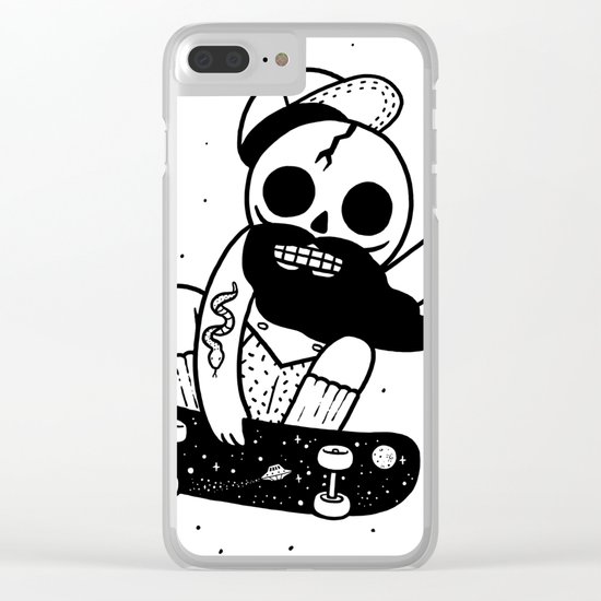 Universe grab Clear iPhone Case