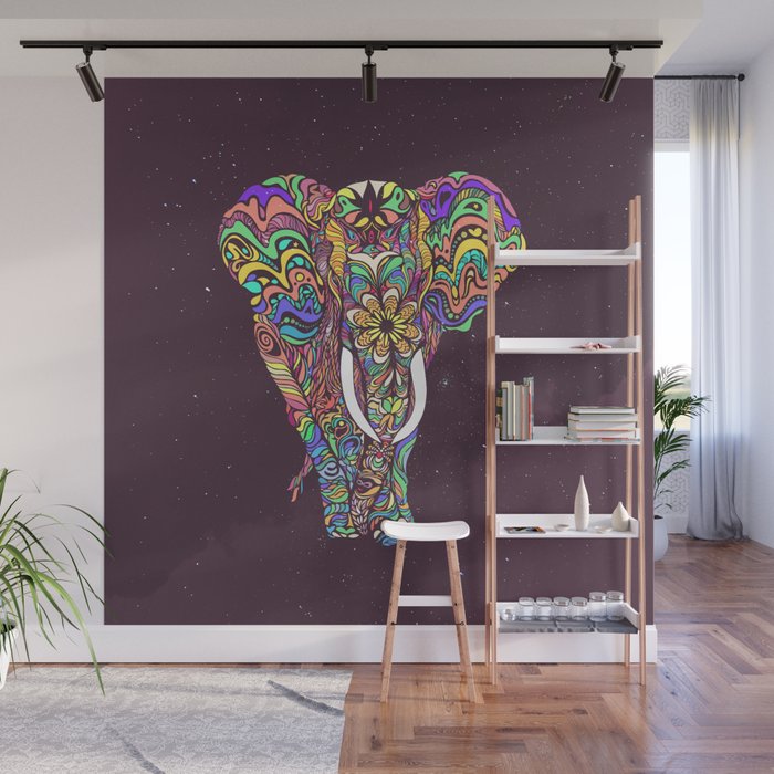 Not a circus elephant Wall Mural