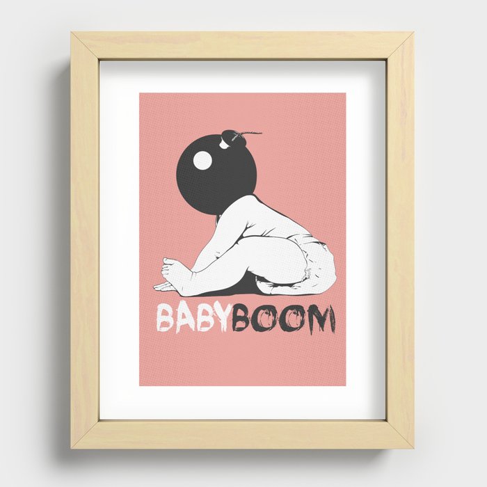 Baby Boom Recessed Framed Print
