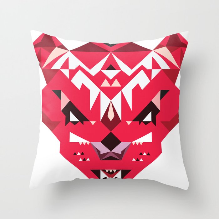 De La Tribu Throw Pillow