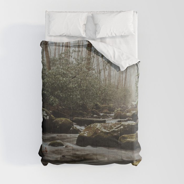 Great Smoky Mountains National Park - Porter's Creek Comforter