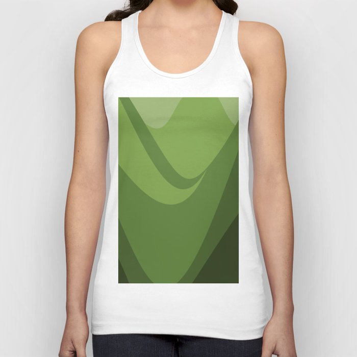 Green leaf valley Tank Top