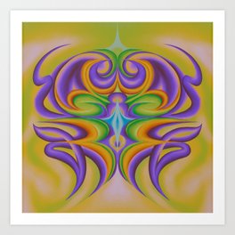 Swirl Theory Art Print