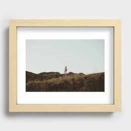 White Horse in Scotland Recessed Framed Print