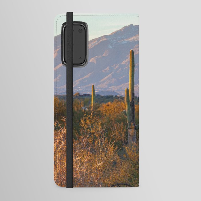 Sonoran Desert Sunset Android Wallet Case