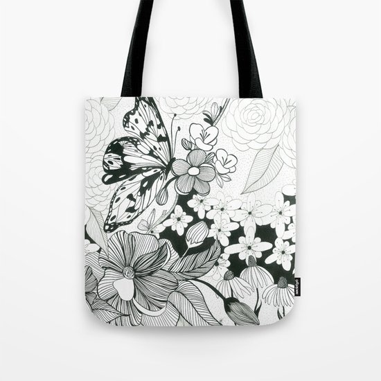 Butterfly Tote Bag