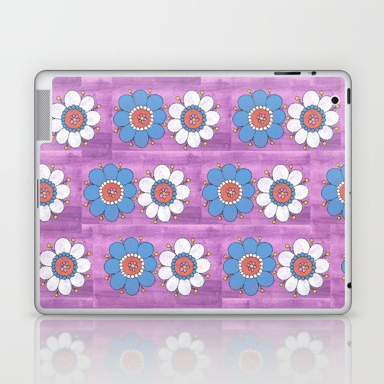 Duet of Flowers Laptop & iPad Skin