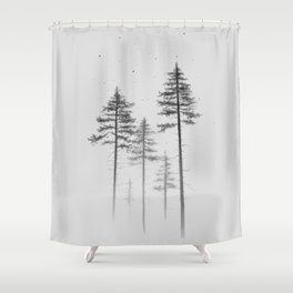 Look Up Shower Curtain