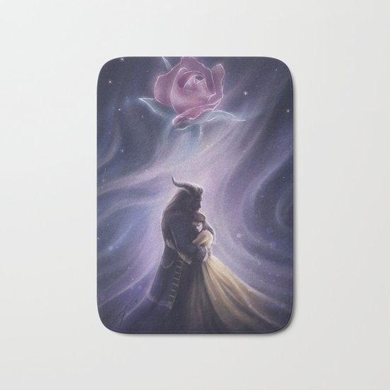 Beauty and the Beas Bath Mat