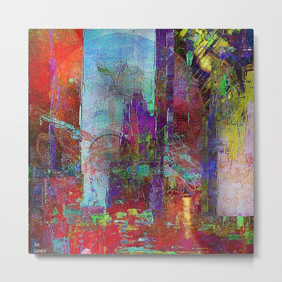 Disintegration Metal Print