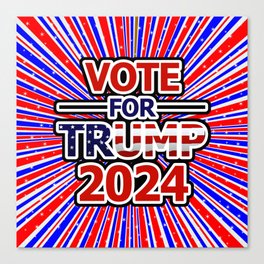 Vote for Trump 2024 Canvas Print