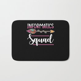 Informatics Squad Women Bath Mat