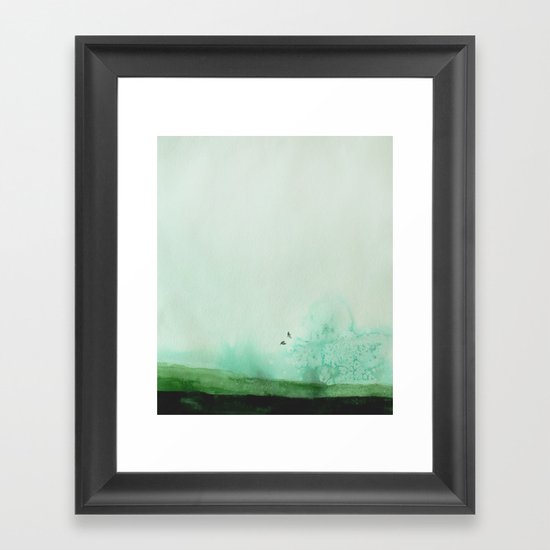 Delicate Framed Art Print