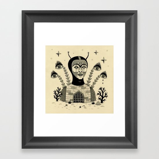 Preternatural Prison Framed Art Print