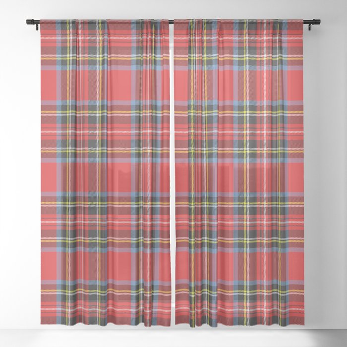 Stewart Royal Tartan Sheer Curtain