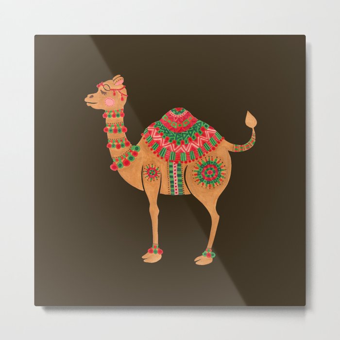 The Ethnic Camel Metal Print