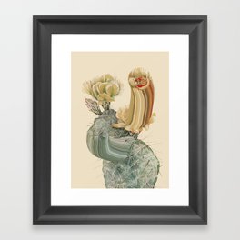 Kaktus Framed Art Print