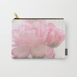 Gentleness - Soft Pink Rose #1 #decor #art #society6 Carry-All Pouch