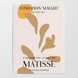 Matisse Peintures Poster