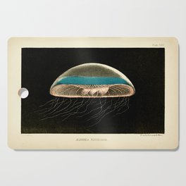 Jellyfish from "A Naturalist's Rambles on the Devonshire Coast" by Philip Henry Gosse, 1853 (benefitting The Nature Conservancy) Cutting Board